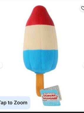 NWT JUMBO SQUISHY ROCKEY POP POPSICLE